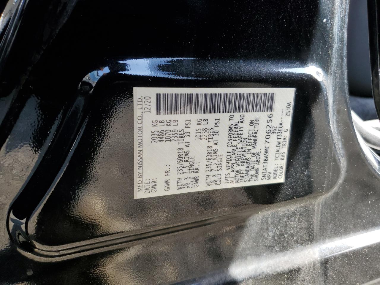 Nissan Rogue Sv Image 2