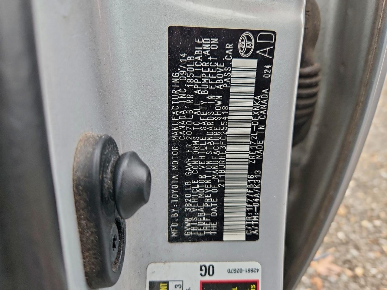 Toyota Corolla L Image 6