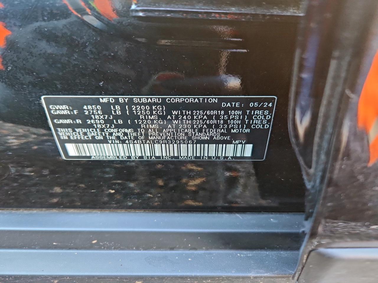 Subaru Outback Onyx Edition Image 10