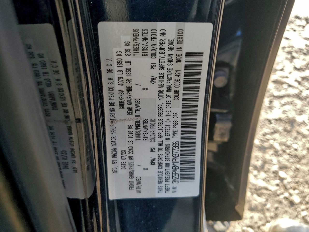 Mazda 3 Select Image 6