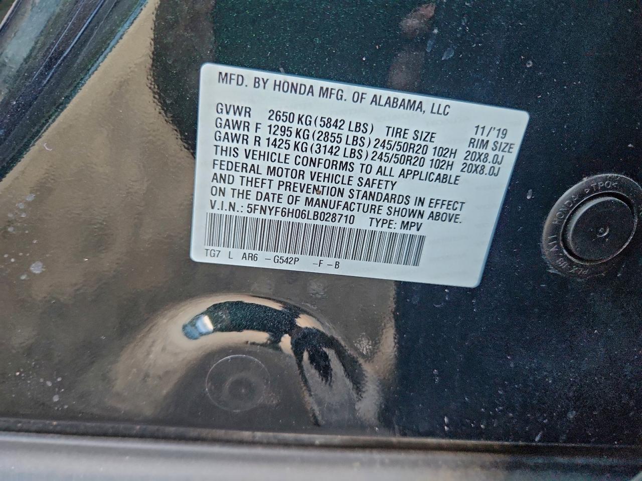 Honda Pilot Elite Image 3