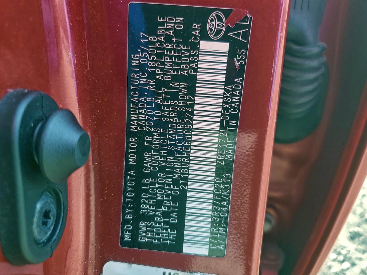 Toyota Corolla L Image 9