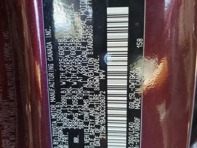 Lexus RX 350 Base Image 9