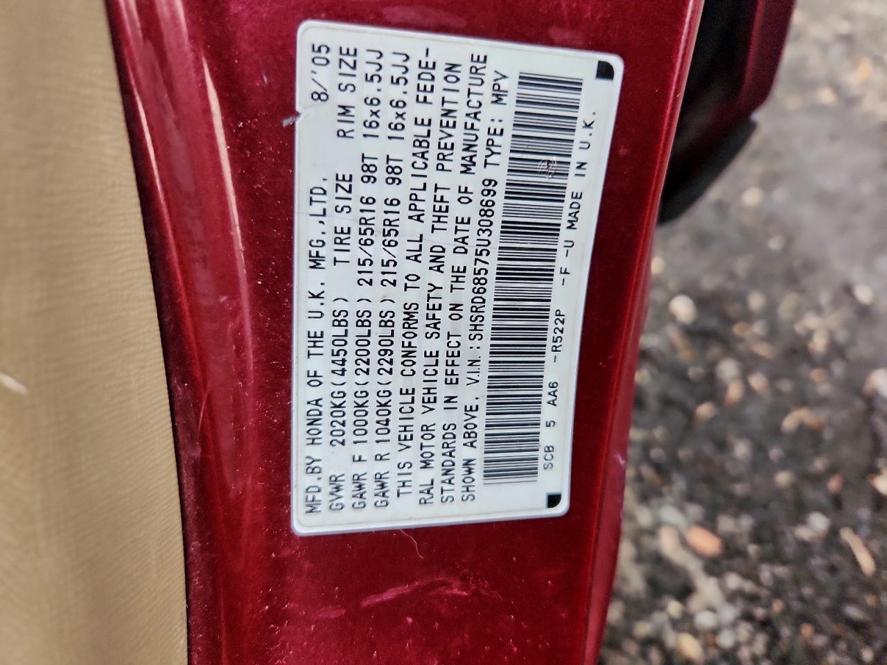 Honda Crv Lx Image 12