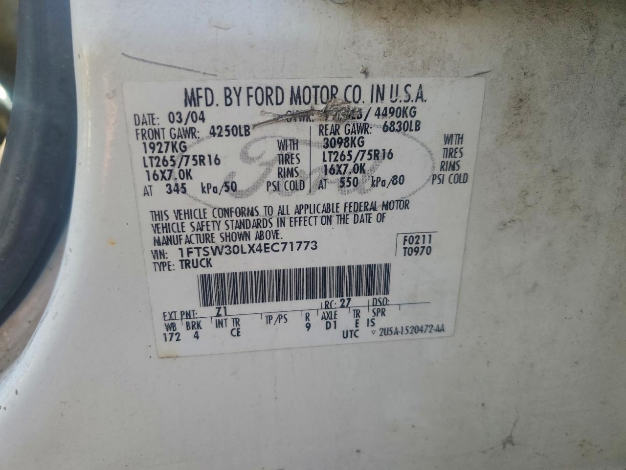 Ford F-350 Srw Super Duty Image 9