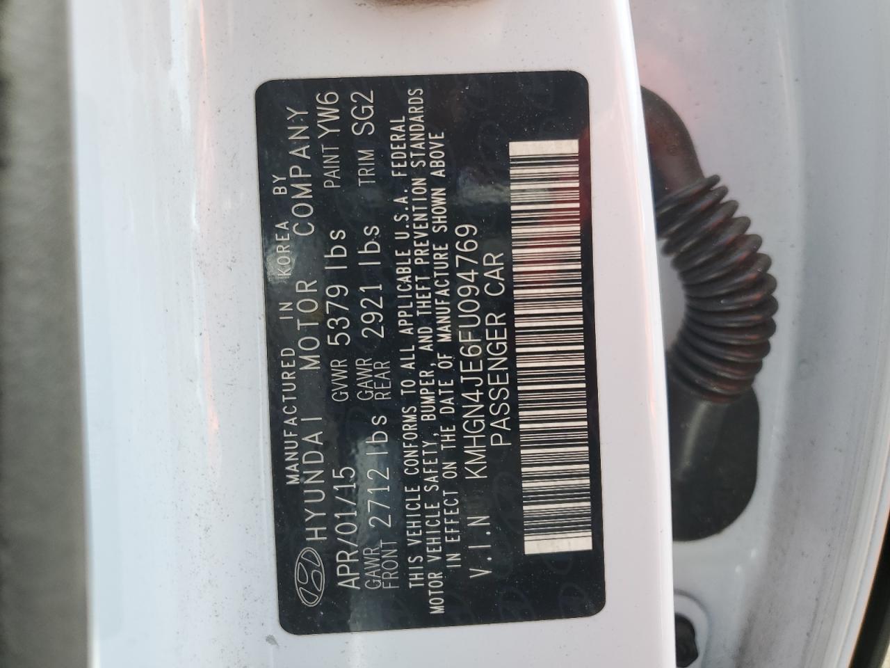 Hyundai Genesis 3.8l Image 8