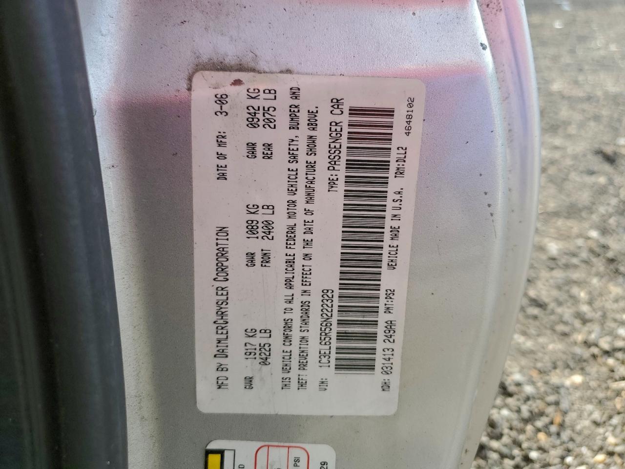 Chrysler Sebring Limited Image 11