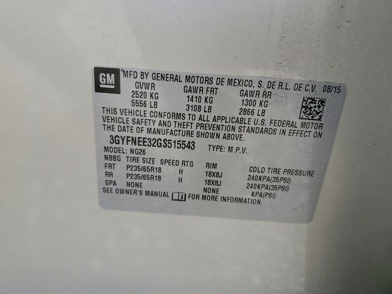 Cadillac SRX Luxury Collection Image 9