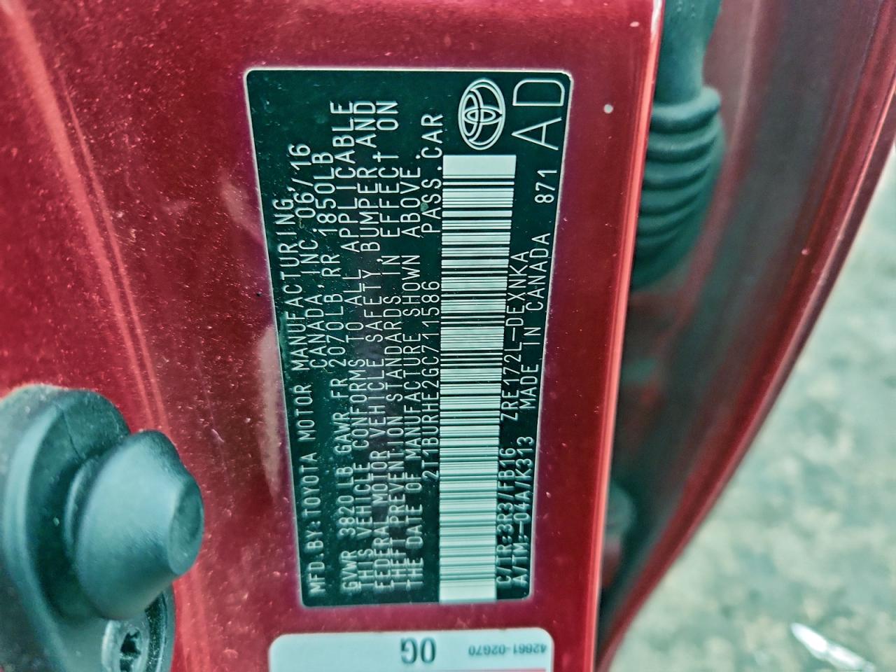 Toyota Corolla L Image 12